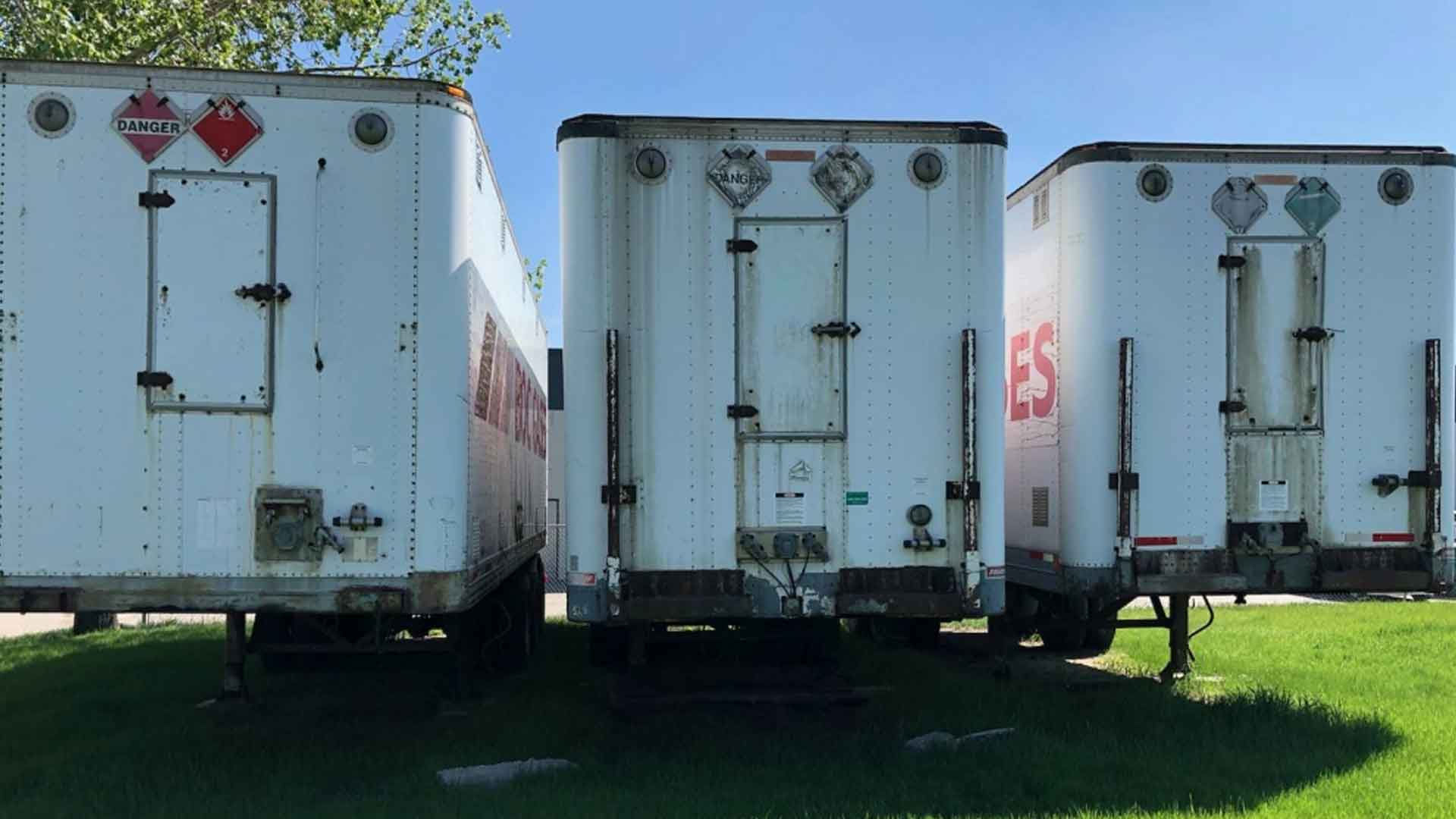 Trailers Going to Scrap